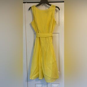 Yellow Liz Summer Dress